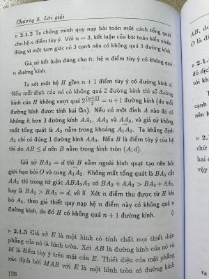 Một số kiến thức cơ sở về hình học tổ hợp - Vũ Đình Hòa