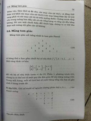 ĐẾM VÀ CẤU HÌNH Phần 2 - SỐ HỌC TỔ HỢP - Jiri Herman - Radan Kucera - Jaromir Simsa - Nguyễn Hữu Điển dịch