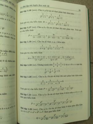 MỘT SỐ CHUYÊN ĐỀ : ĐẠI SỐ - BỒI DƯỠNG HỌC SINH GIỎI THCS VÀ ÔN THI THPT CHUYÊN - Phan Quang Linh