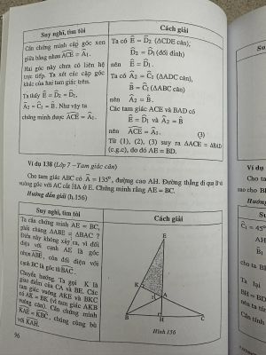 Tìm các giải bài toán hình học THCS - Vũ Hữu Bình