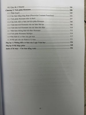 GIẢI TÍCH I - Tái bản lần thứ tư - Terence Tao