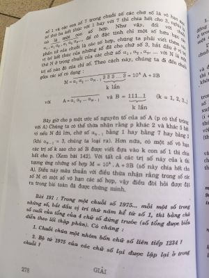 CÁC BÀI TOÁN SỐ HỌC - ĐẠI SỐ CHỌN LỌC - Shklyarsky, Nchentsov, Myaglom