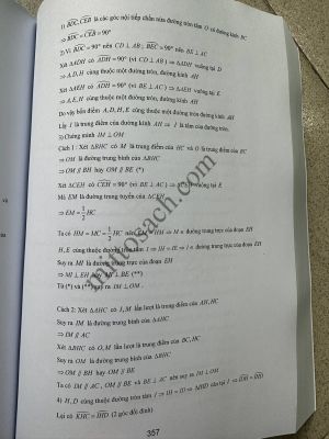Bồi dưỡng HSG TOÁN 9 - Tập 1 - Hình học phẳng (miễn phí giao hàng)