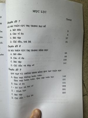 CÁC CHUYÊN ĐỀ MÔN TOÁN ( dùng cho học sinh khá giổi cấp 2) Tập 3 - Trương Công Thành, Nguyễn Hữu Thảo