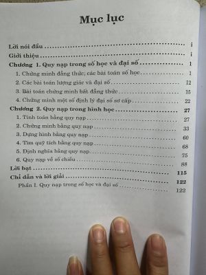 VỀ QUY NẠP TOÁN HỌC - Sominsky, Golovina, Yaglom - Nguyễn Hữu Điển dịch