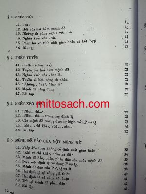 Những yếu tố logic trong môn toán ở trường phổ thông cấp 2 - Hoàng Chúng