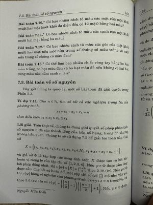 ĐẾM VÀ CẤU HÌNH Phần 1 - Các Bài Toán Tổ Hợp  - Jiri Herman, Radan Kucera, Jaromir Simsa - Nguyễn Hữu Điển dịch 