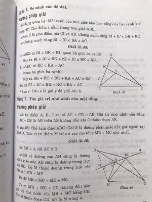 Em học toán 7 - Vũ Hữu Bình - trọn bộ 4 tập (miễn ship)