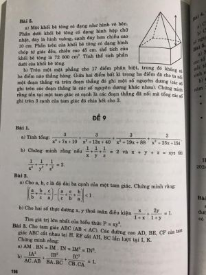 Định hướng và phát triển tư duy giải bài tập Toán Khó lớp 8 - Nguyễn Đức Tấn (miễn phí giao hàng)