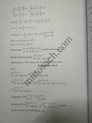 Bồi dưỡng HSG TOÁN 9 - Tập 2 - Đại số - Phương trình, hệ, căn thức, đa thức (miễn phí giao hàng)