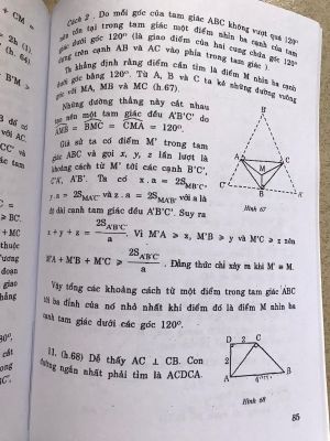 Các bài toán về giá trị lớn nhất, nhỏ nhất trong hình học phẳng THCS - Vũ Hữu Bình