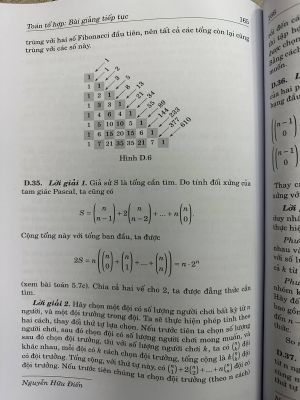 TOÁN TỔ HỢP BÀI GIẢNG TIẾP TỤC - Raskina, Shapovalov - Nguyễn Hữu Điển dịch