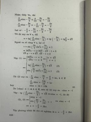 TUYỂN CHỌN CÁC BÀI TOÁN LƯỢNG GIÁC TẬP 2 - Phan Huy Khải