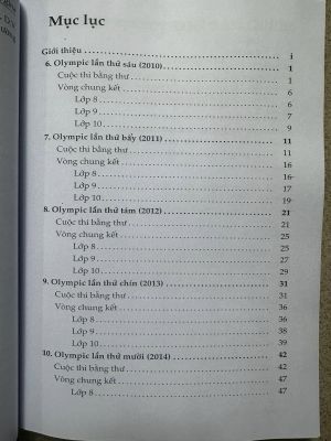 CÁC KỲ OLYMPIC MANG TÊN - KVANT 134 - Sharygina, Zaslavsky 2010 - 2014 - Nguyễn Hữu Điển dịch