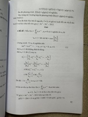 Bài giảng kháo sát nghiệm phương trình - Lê Hoành Phò