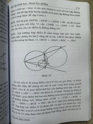 BÀI TẬP HÌNH HỌC PHẲNG - KVANT 17 - Sharygin - Nguyễn Hữu Điển dịch