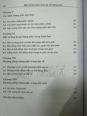 Một số bài toán chọn lọc về lượng giác - Nguyễn Văn Mậu