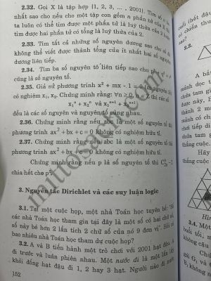 Lý thuyết số: Các định lí cơ bản và Bài tập chọn lọc - PGS Vũ Dương Thụy - Nguyễn Văn Nho - Trần Hữu Nam