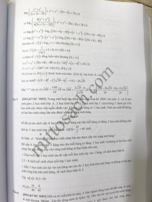 Bộ đề Học sinh giỏi Toán 12 chương trình mới - Tập 2 - Đề thi các trường, cụm (Miễn phí ship)