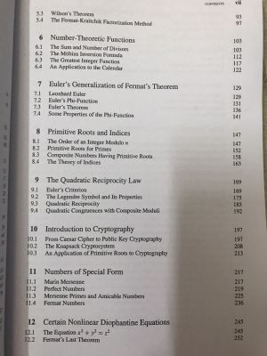 Lý thuyết số (Elementary Number Theory) - David M. Burton