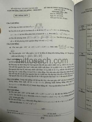 Tuyển chọn và hướng dẫn giải đề thi học sinh giỏi Toán 10 năm 2024 (miễn phí giao hàng)