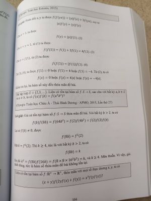 TOÁN HỌC OLYMPIC TUYỂN CHỌN CÁC ĐỀ THI TOÁN HỌC TRONG & NGOÀI NƯỚC (2012-2017) NƯỚC: PHẦN ĐẠI SỐ