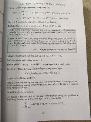 OLYMPIC TOÁN HỌC TUYỂN TẬP ĐỀ THI QUỐC TẾ & TRONG NƯỚC (202-2017) : PHẦN SỐ HỌC