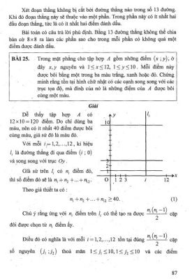 Chuyên đề bồi dưỡng học sinh giỏi Toán THPT: Các bài toán hình học tổ hợp