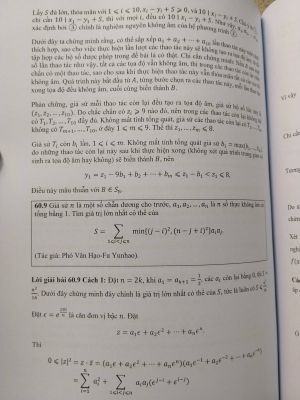 KỲ THI TUYỂN CHỌN ĐỘI TUYỂN QUỐC GIA IMO TRUNG QUỐC - Chấn Hoa Biên Soạn