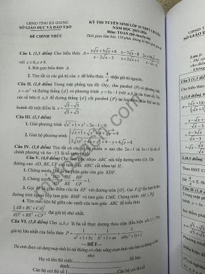 100 đề thi Tuyển sinh 10 CHUYÊN TOÁN - Chương trình mới (miễn phí ship)