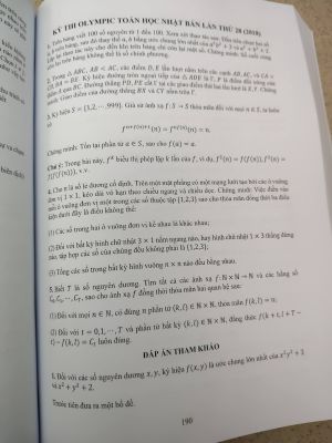 ĐỀ VÀ GIẢI TOÁN QUỐC TẾ TRONG & NGOÀI NƯỚC 2017-2018