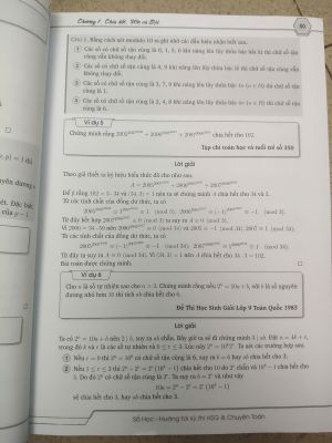 MỘT SỐ CHỦ ĐỀ SỐ HỌC HƯỚNG TỚI KỲ THI HSG & CHUYÊN TOÁN - NGUYỄN NHẤT HUY ( tái bản lần 4 )