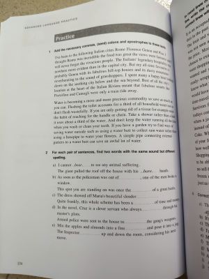 ADVANCED LANGUAGE PRACTICE - ENGLISH GRAMMAR & VOCABULARY