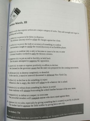 MASTERING VOCABULARY - THE MOST TRUSTED NAME IN EDUCATION
