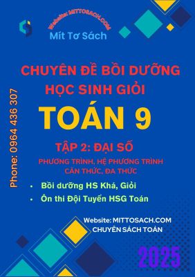 Bồi dưỡng HSG TOÁN 9 - Tập 2 - Đại số - Phương trình, hệ, căn thức, đa thức (miễn phí giao hàng)