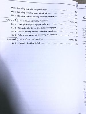 Một số chủ đề số học hướng tới kỳ thi Học sinh giỏi và chuyên toán (miễn phí giao hàng)