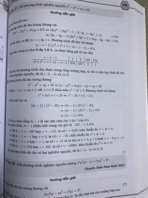 Một số chủ đề số học hướng tới kỳ thi Học sinh giỏi và chuyên toán (miễn phí giao hàng)