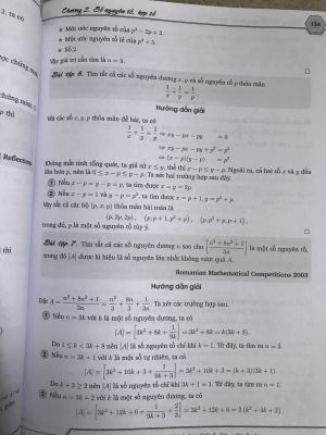 Một số chủ đề số học hướng tới kỳ thi Học sinh giỏi và chuyên toán (miễn phí giao hàng)