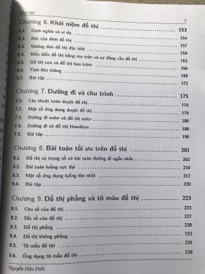 Toán rời rạc và ứng dụng - Nguyễn Hữu Điển.