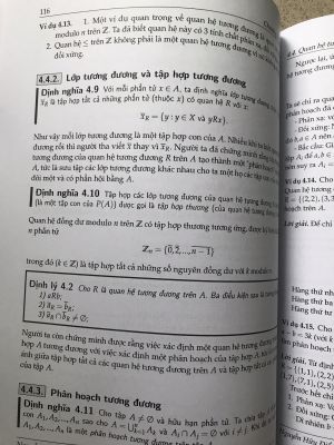 Toán rời rạc và ứng dụng - Nguyễn Hữu Điển.