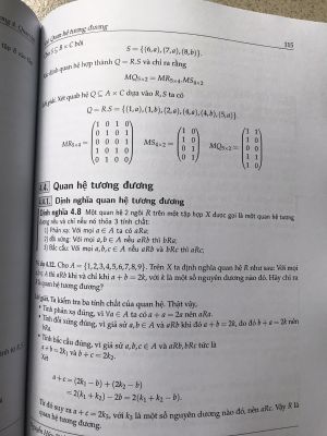 Toán rời rạc và ứng dụng - Nguyễn Hữu Điển.