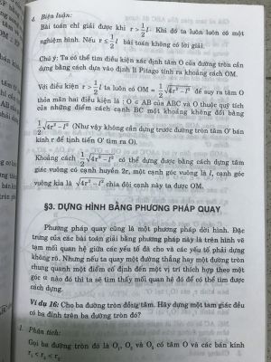 Vấn đề dựng hình và giải các bài toán dựng hình - Nguyễn Phúc Trình