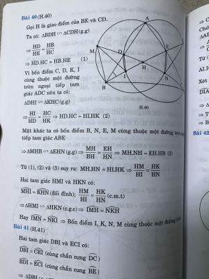 Các bài toán chứng minh hệ điểm nằm trên đường tròn  - Nguyễn Tất Thu