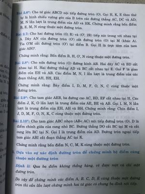 Các bài toán chứng minh hệ điểm nằm trên đường tròn  - Nguyễn Tất Thu